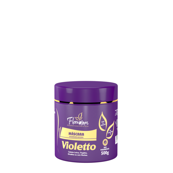 Máscara Capilar Violetto Desamareladora 500g